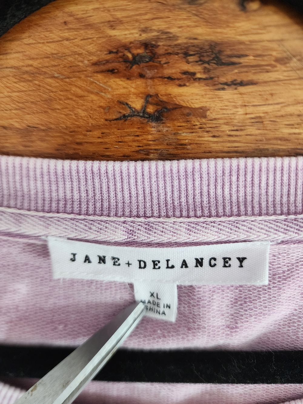 Jane and Delancey Woman's Puff Sleeve Top in Dusty Pink Size XL - Picture 5 of 7